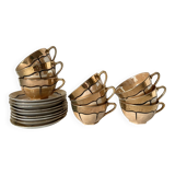 Vintage fine porcelain teacups from Japan