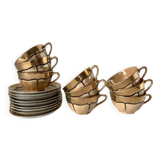 Vintage fine porcelain teacups from Japan