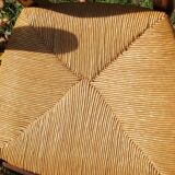 Straw chairs louis Philippe