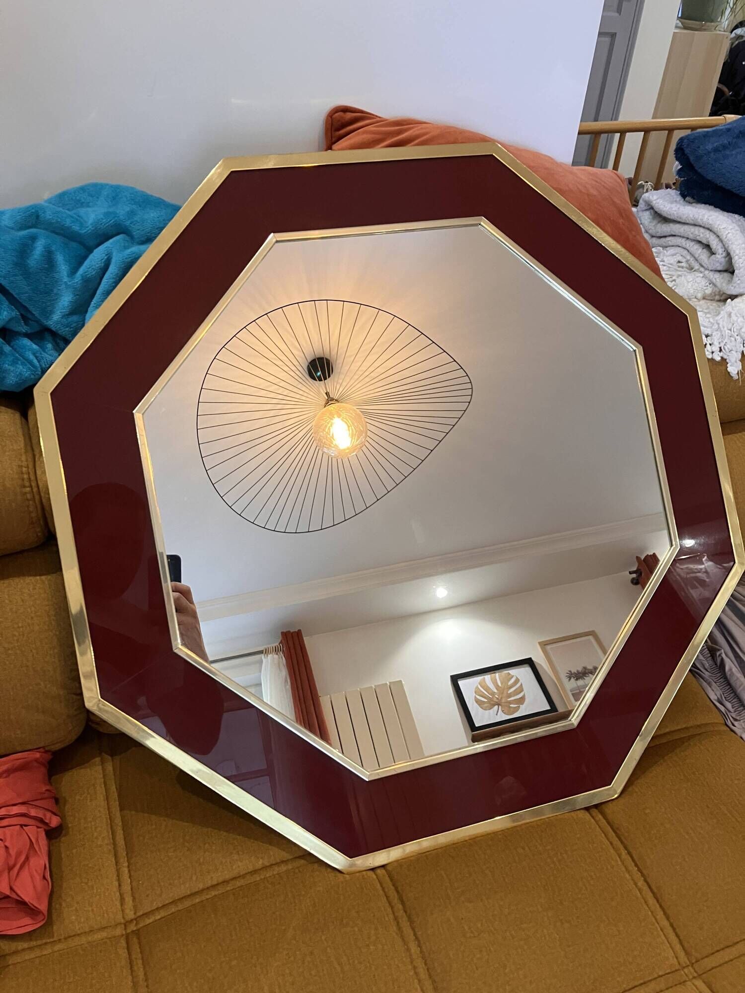 Octagonal mirror Eric Maville