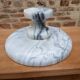 Antique marble compote