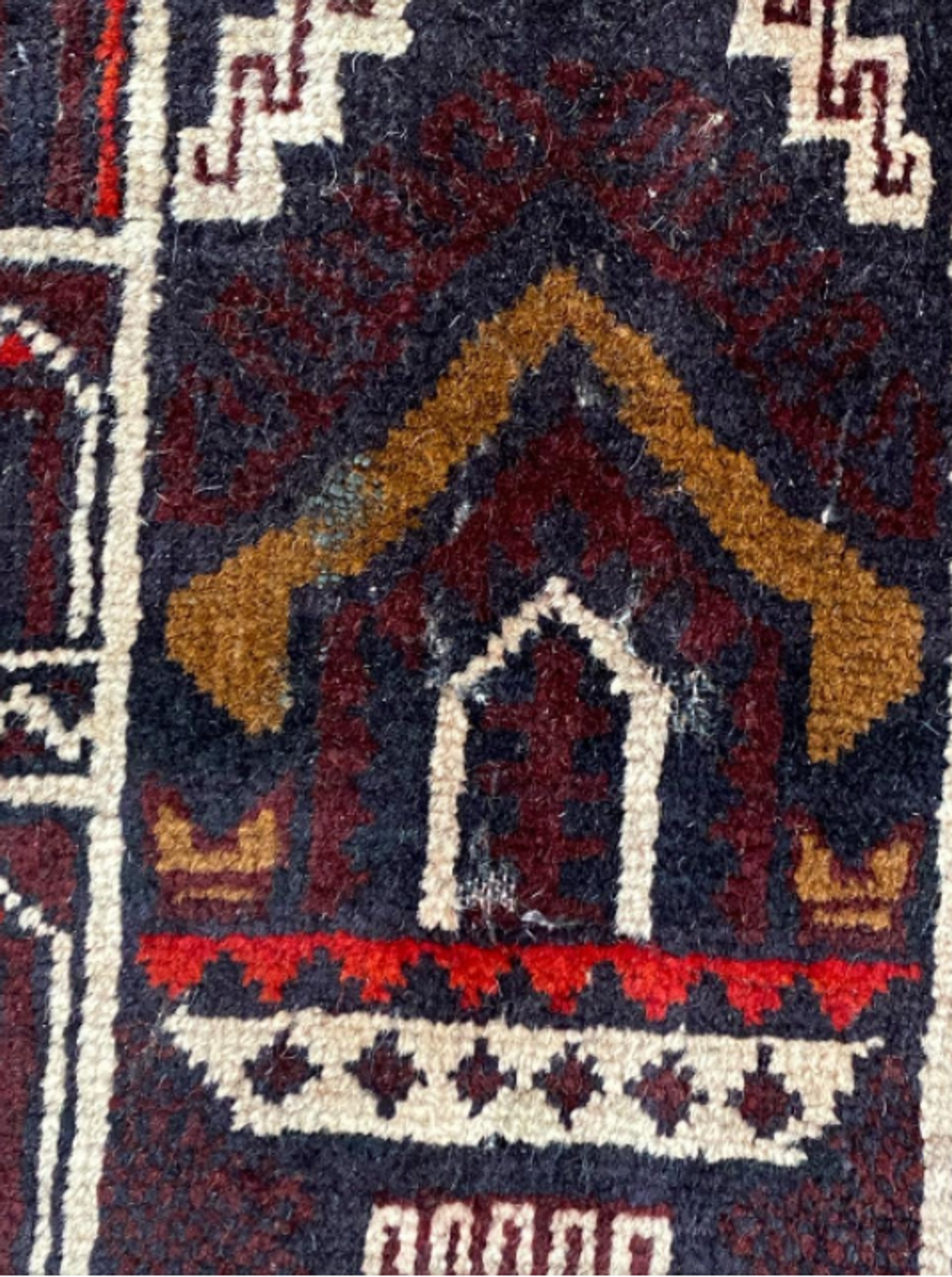 Tapis afghan Baluch vintage 140x86cm