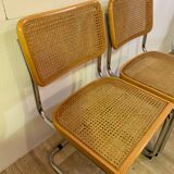 Lot of 2 chairs Cesca by Marcel Breuer