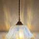 Two Opalescent Art Deco Ezan pendant lamps