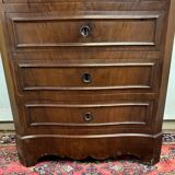 curved secretary in the guise of a Napoleon III period weekly desk