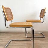 Marcel Breuer Cesca B32 chairs Knoll edition