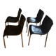 4 chaises Philippe Starck Cheap Chic Cuir