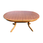 Vintage Scandinavian oval table