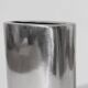 Polished Aluminum Square Flat Vase
