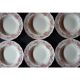 6 hollow plates English earthenware Cauldon England from the great depot E. Bourgeois