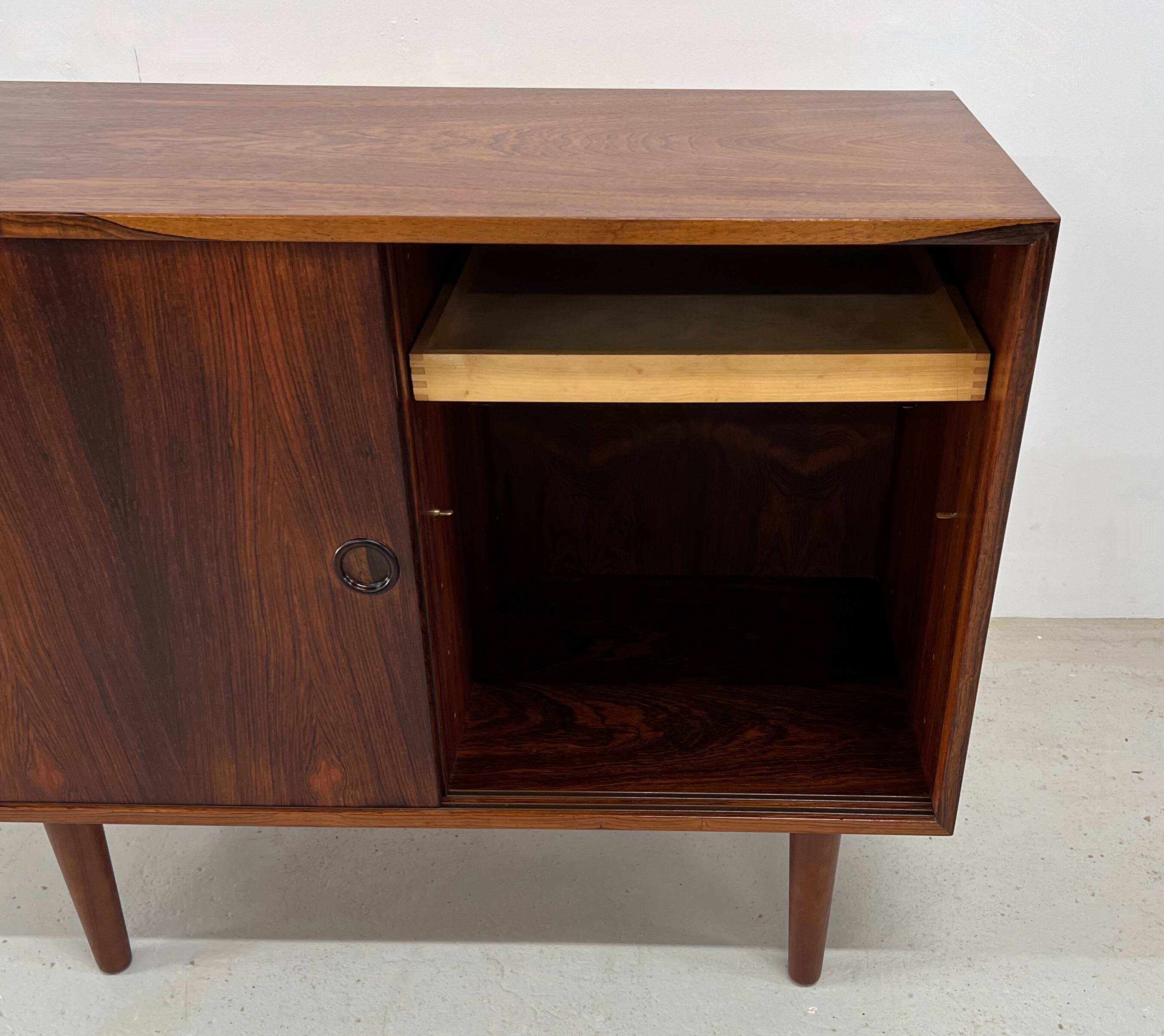 Rosewood Cabinet By Kai Kristiansen For Feldballes, 1960s.