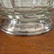 Vintage 70's glass caviar serving bowl
