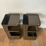 Vintage 70s serving trolleys