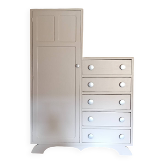 Armoire asymétrique vintage