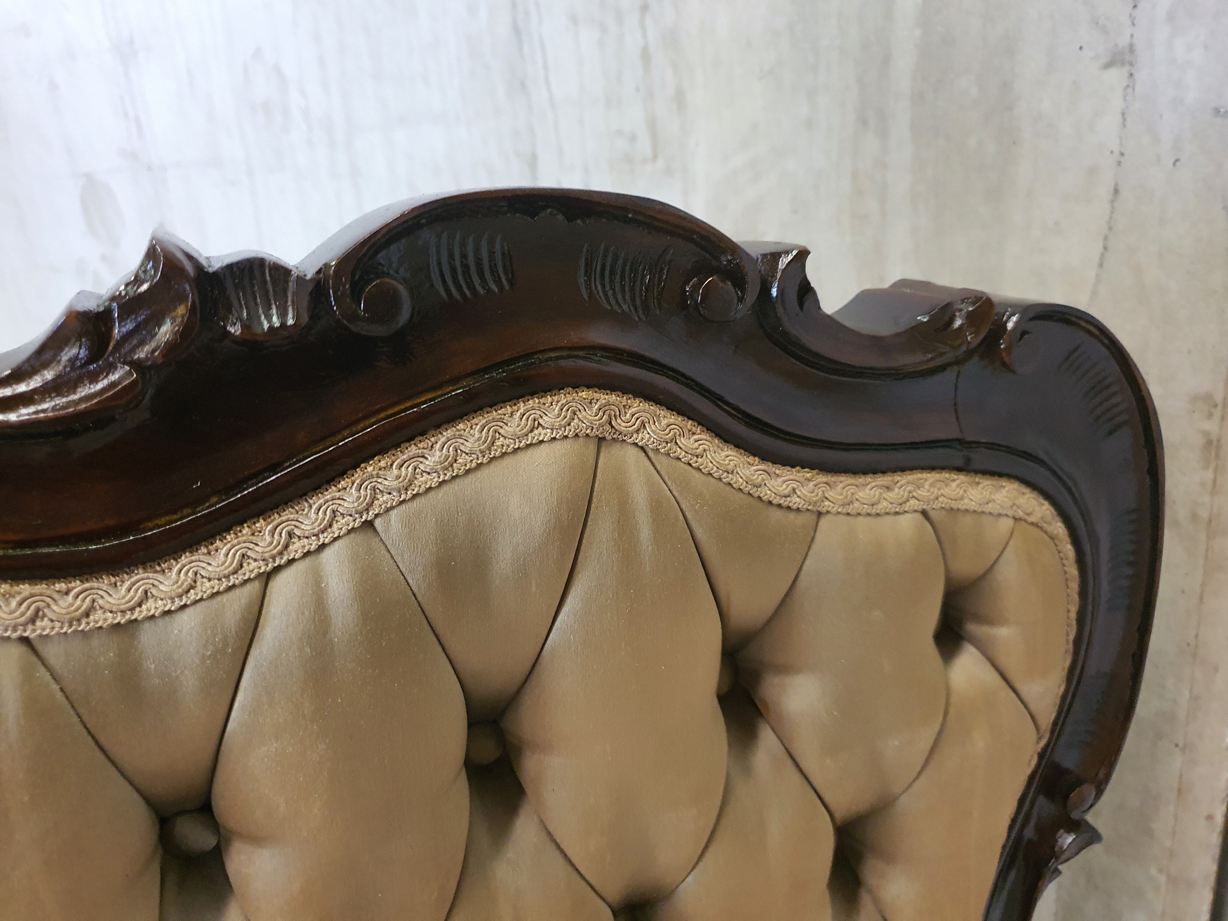 Baroque double bed - 20th century