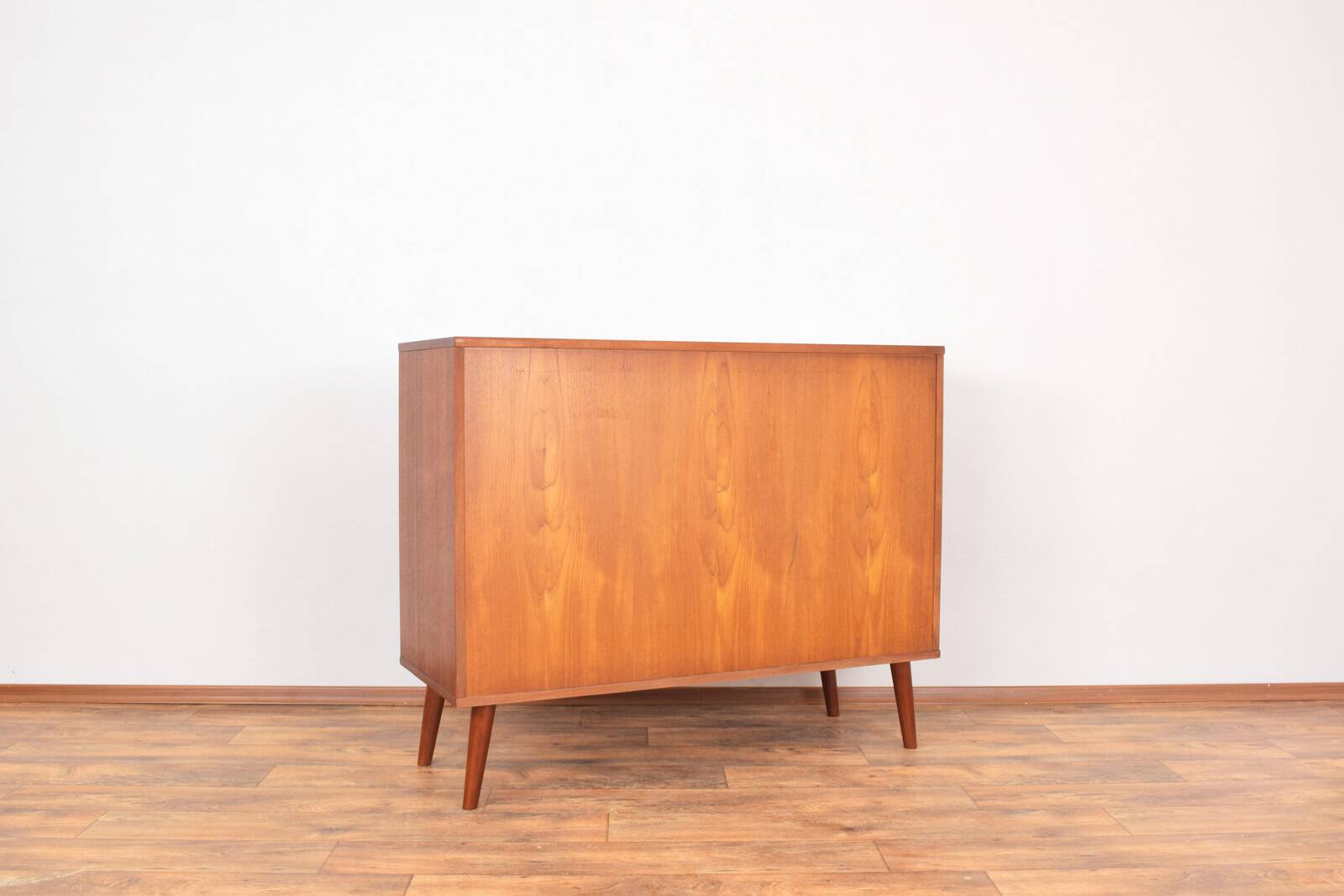 Mid-Century Danish Teak Tambour Doors Sideboard, 1960s.