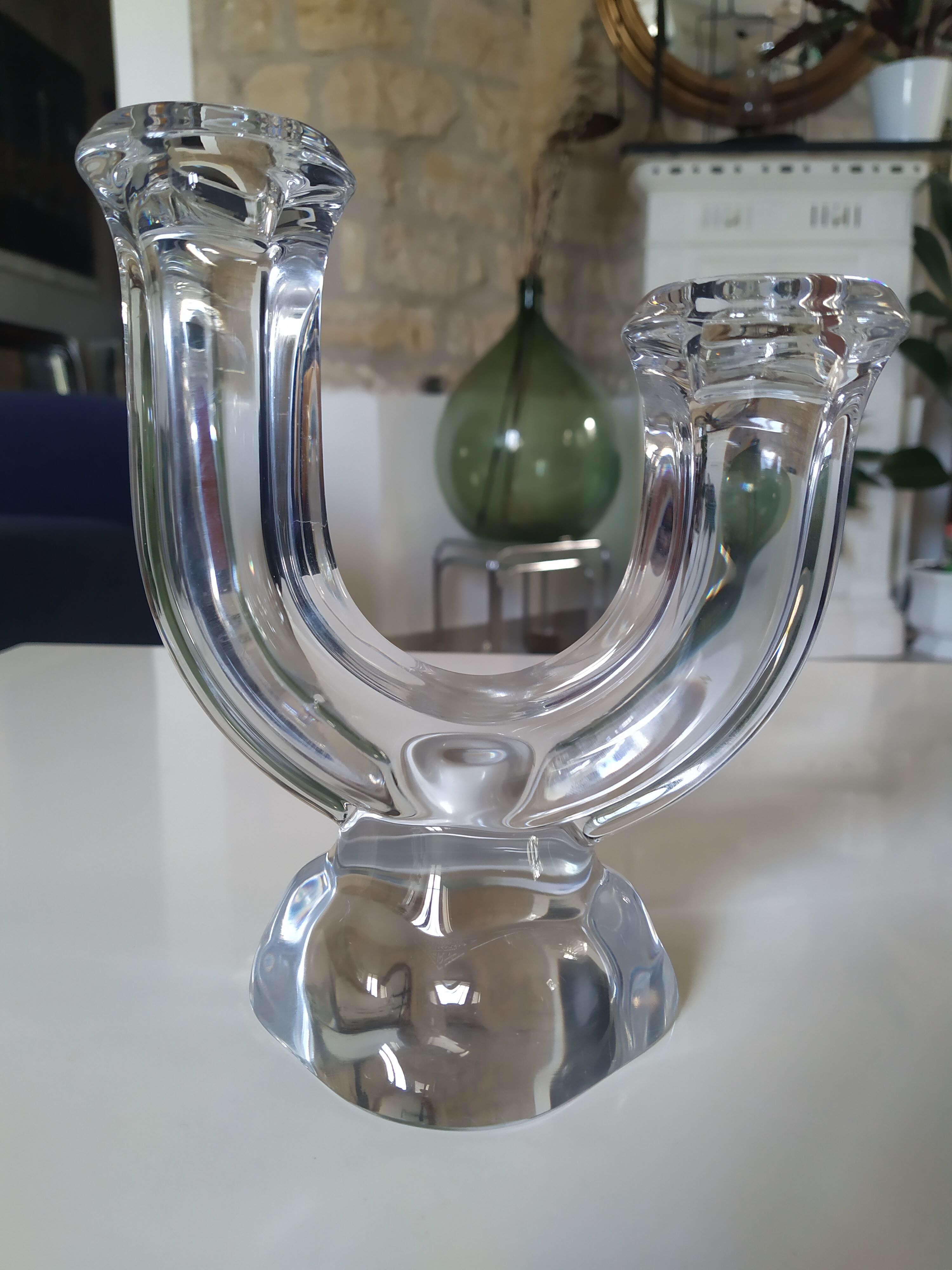 Chandelier crystallerie of Vanne Le Châtel