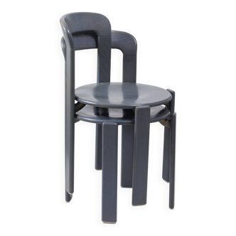 Paire de chaises vintage par Bruno Rey