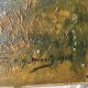 Landscape painting oil debut XX ieme