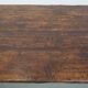 Antique XXL dining table made of poplar wood from the 18th century