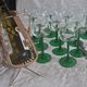 Carafe et 12 verres Service vin d'Alsace