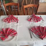 4 serviettes authentique bistrot