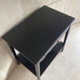 Black lacquered serving table