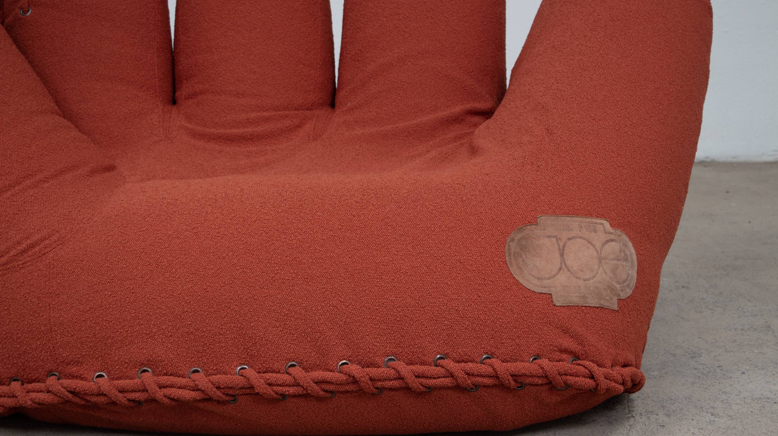 Joe Chair armchair by De Pas, Urbino and Lomazzi for Poltronova