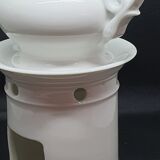 Porcelain herbal tea pot