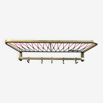 Wall coat rack sncf scoubidou 60s vintage