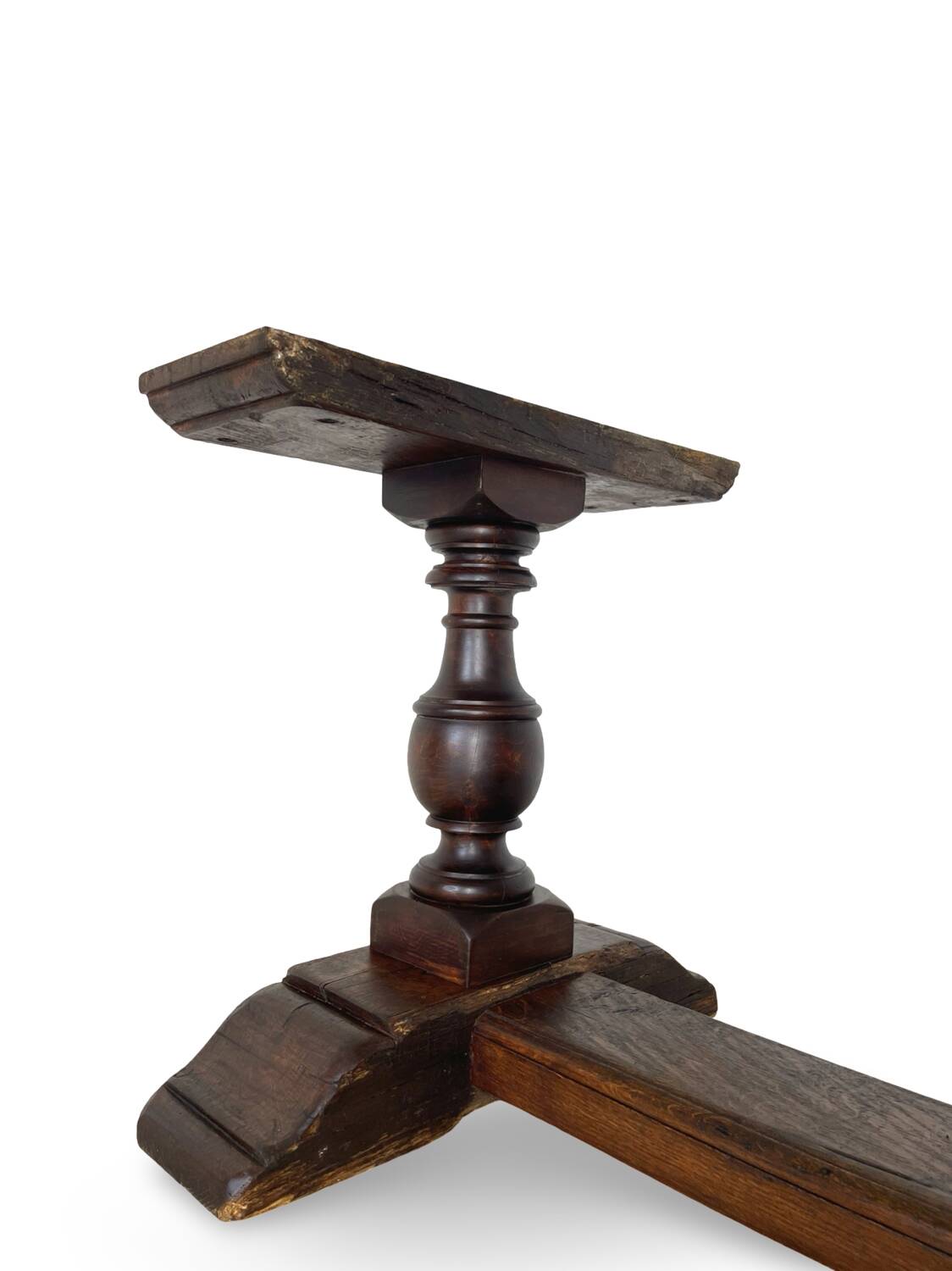 A fine 18th Century French walnut dining table