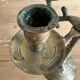 Five-branched brass candlestick