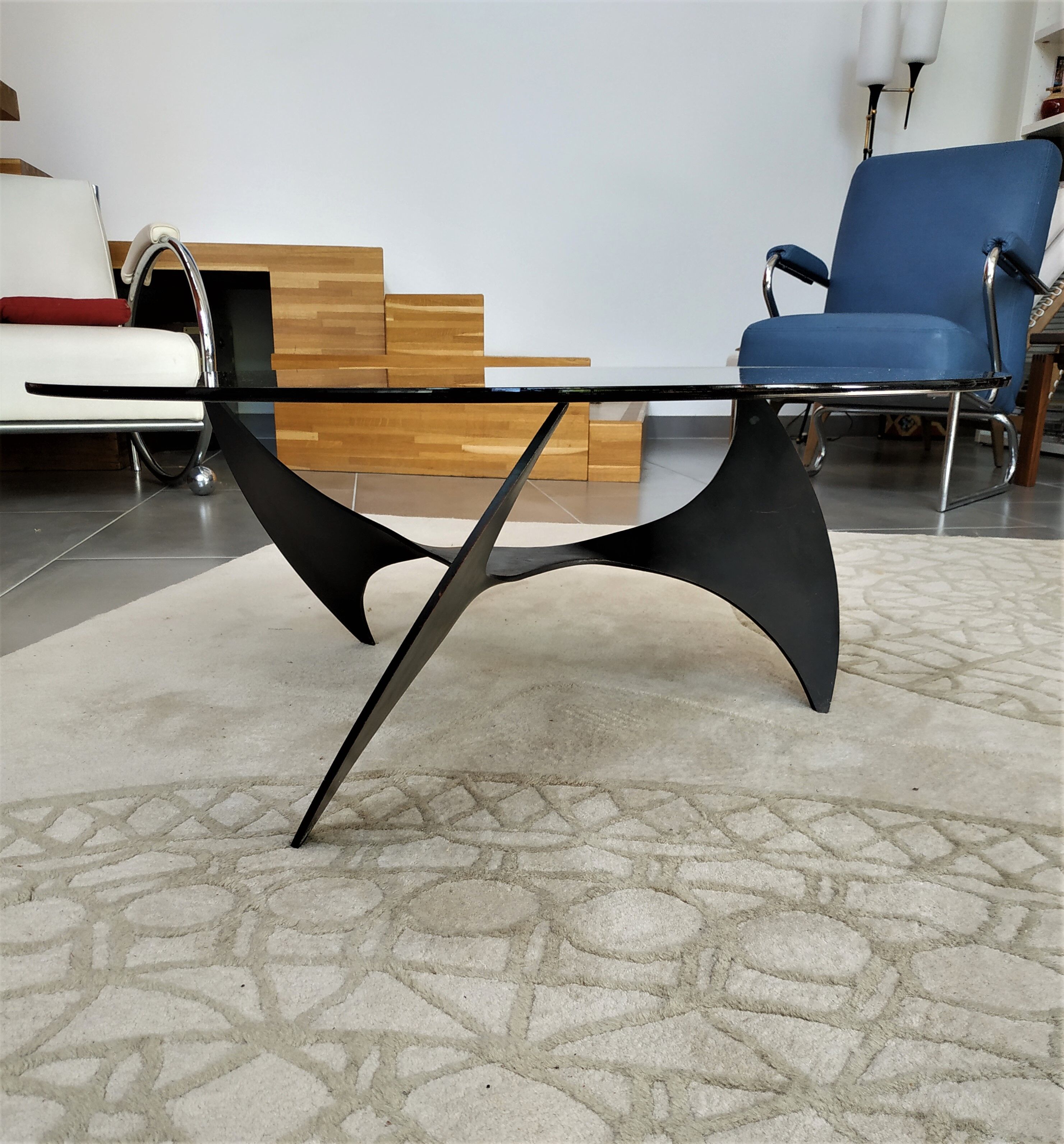 Knut Hesterberg's Propeller Round Coffee Table