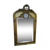 Louis XVI style gold mirror 74x128cm