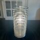 Chrome steel spring lamp