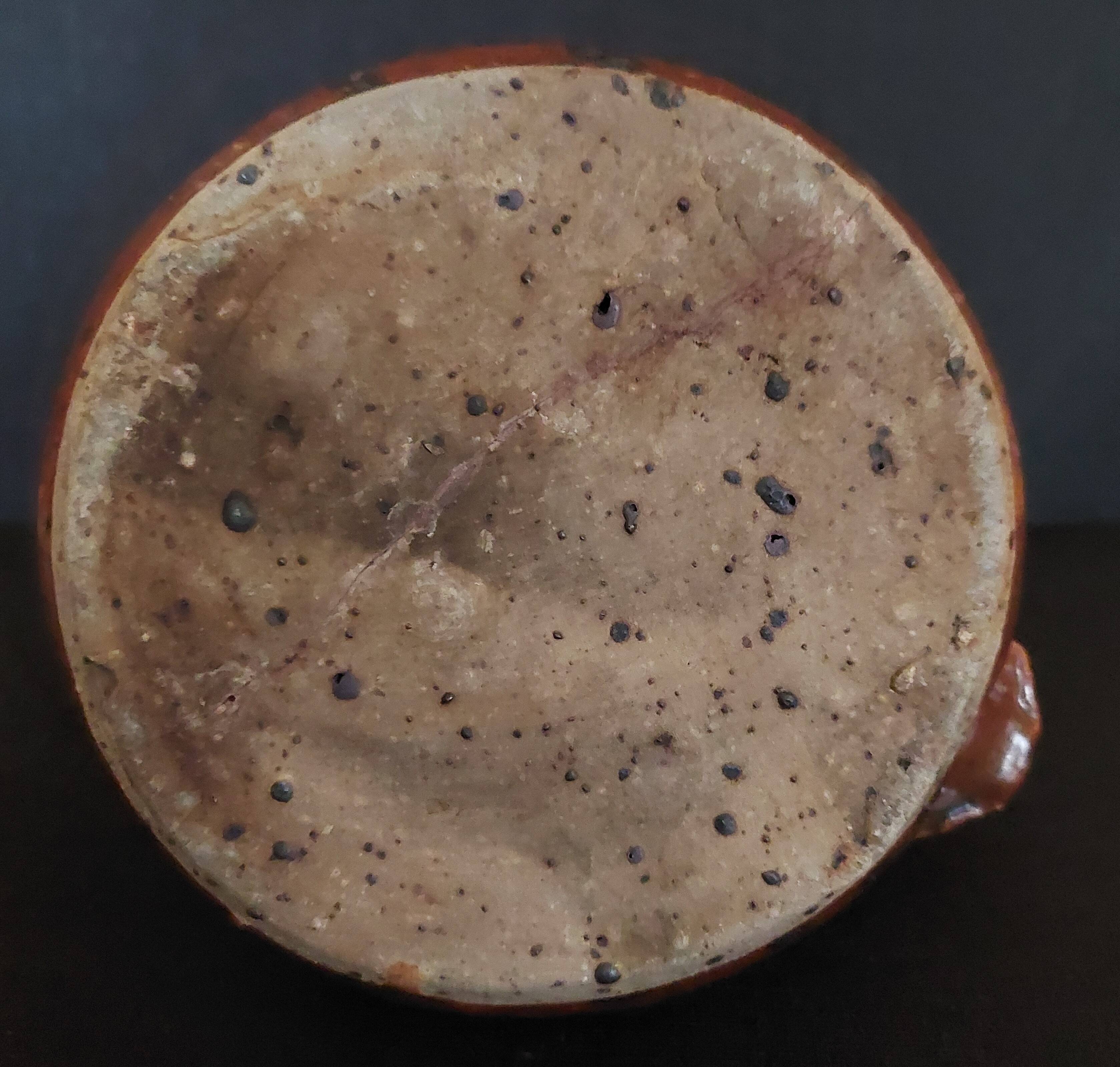 Vintage Chevrette jug in 20th century ceramic stoneware