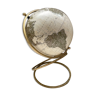 Globe earth 90s, brass spiral base