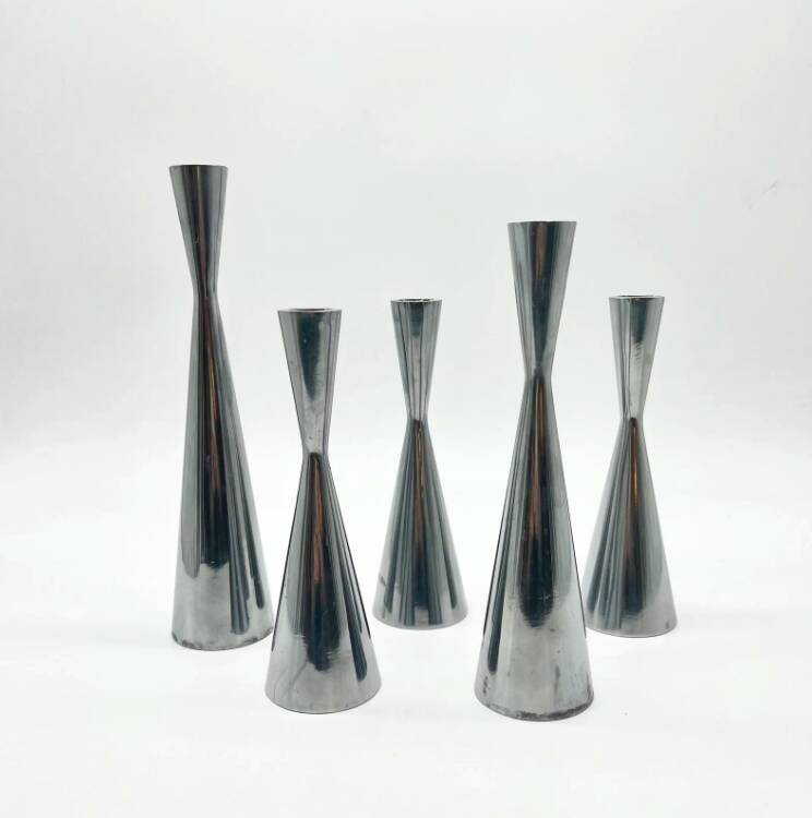Set of "Erika Pekkari" candlesticks — 1990s
