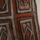 Bouclier vintage océanique, art mural tribal, Papouasie-Nouvelle-Guinée, fin XIXe siècle