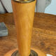 Lampe en bois et laiton, dans le style  Mazda
