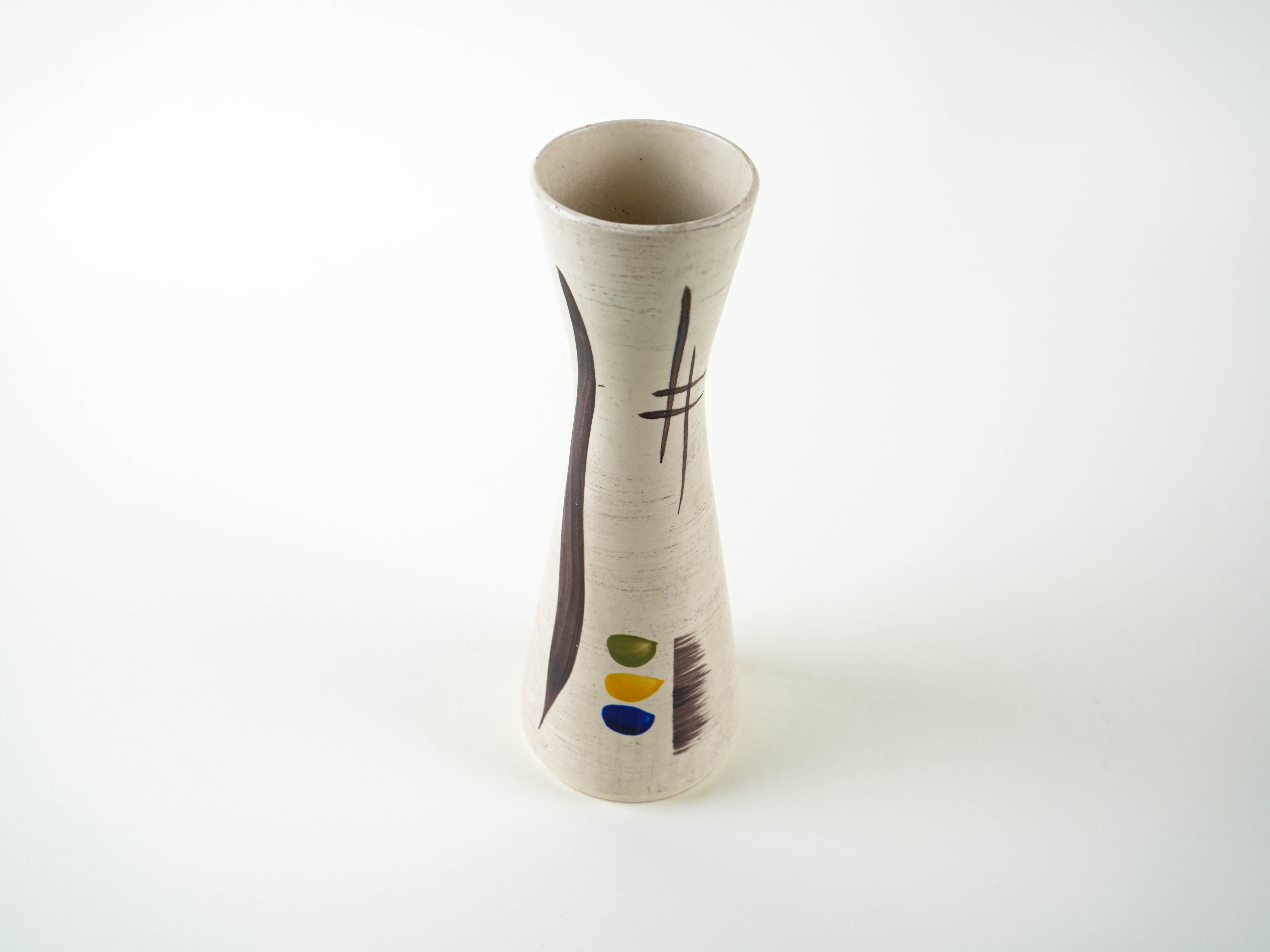 Ceramic vase, German design, 1970s, made in West Germany