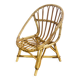 Rattan children's armchair