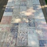 Vintage patchwork carpet