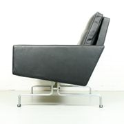 Set 2 vintage PK31/1 Lounge Chair & PK61 Coffee Table by Poul Kjaerholm for E. Kold Christensen
