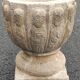 Old pot d exterior decoration knights