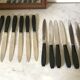 Ebony sleeve knives