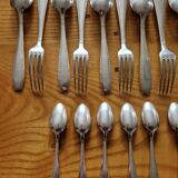 Apollo 12-piece silver-plated cutlery set