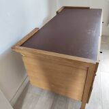 Modern oak veneer office