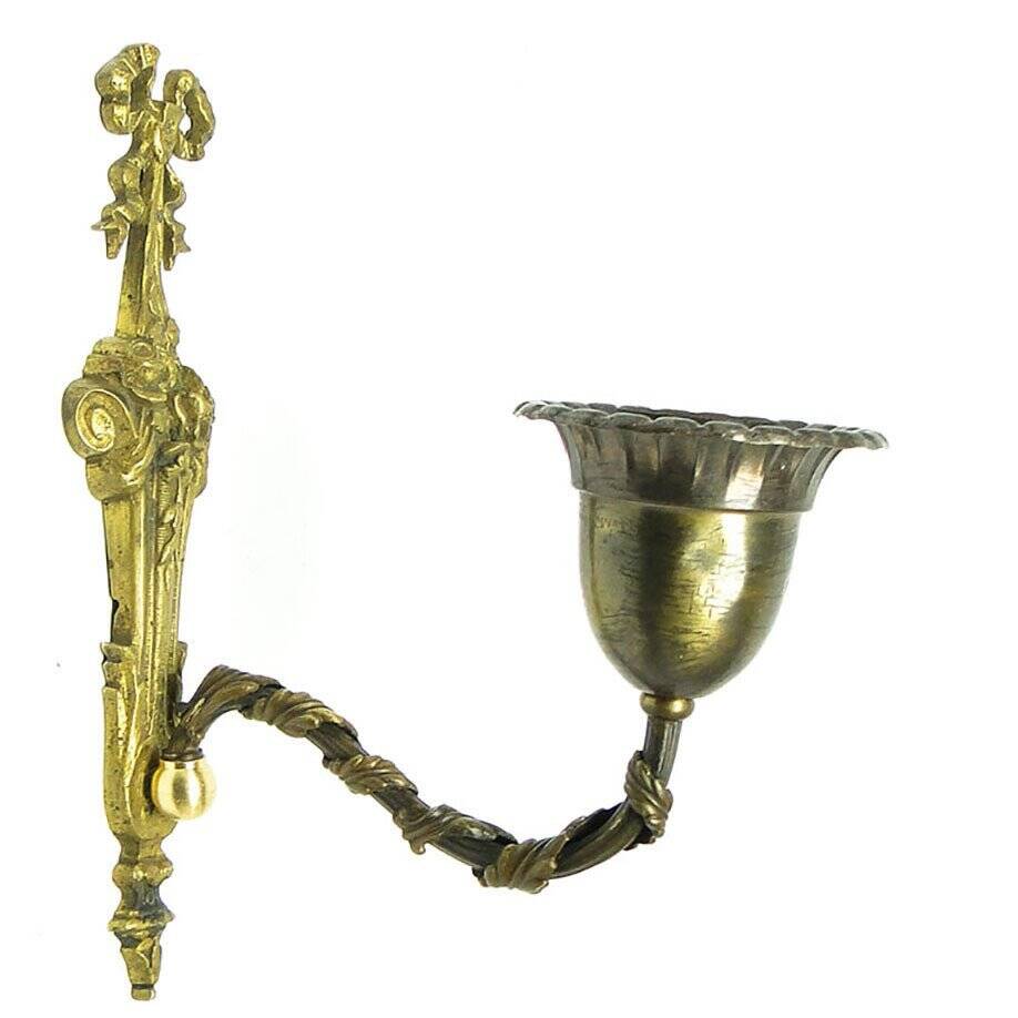 Art Nouveau wall lamp, Germany, 1900s