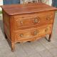 Commode coffre d'époque Louis XVI Louis XV en noyer du 18e siècle